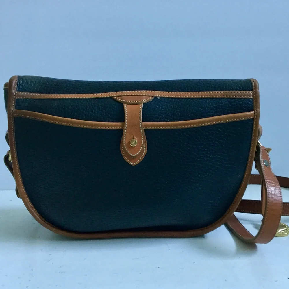 Vintage Dooney  & Bourke  Saddle Cross body Bag